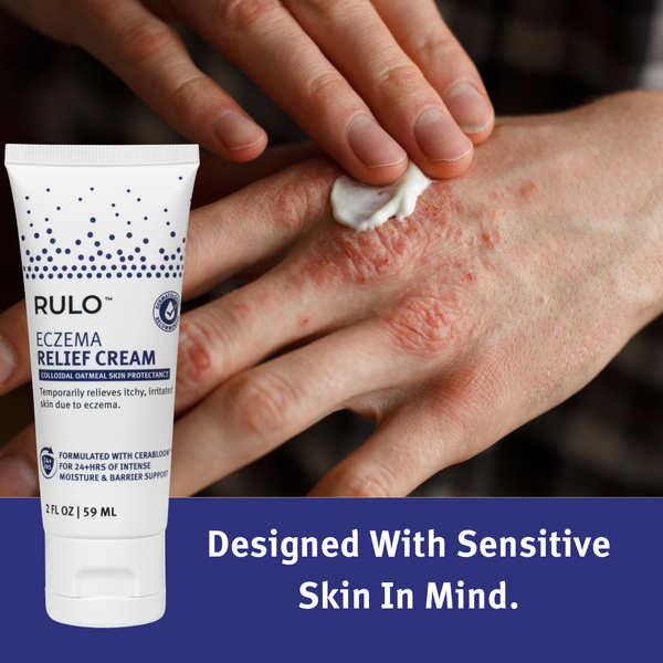 RULO™  Eczema Relief Cream | Colloidal Oatmeal & Ceramide Prebiotic Barrier Repair