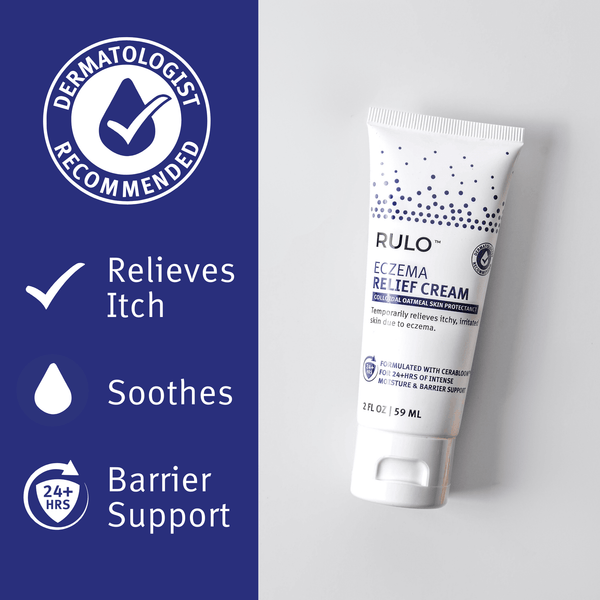 RULO™ Eczema Relief Cream | Colloidal Oatmeal & Ceramide Prebiotic Barrier Repair - Rulo™ Skin