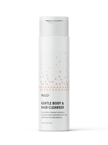 Probiotic daily cleanser for sensitive and eczema-prone skin