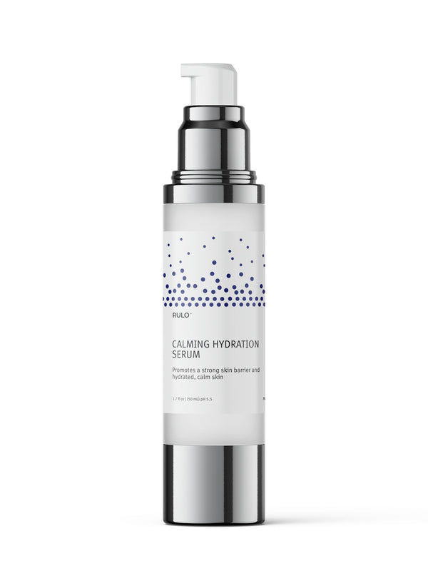 RULO™ Calming Hydration Serum bottle—Step 2 of the Eczema System for prebiotic barrier support.